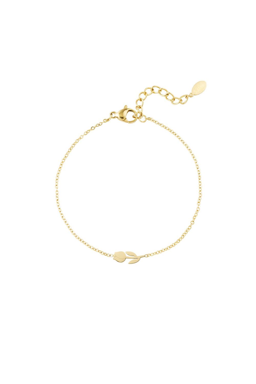 TULPEN ARMBAND ZILVER / GOUD