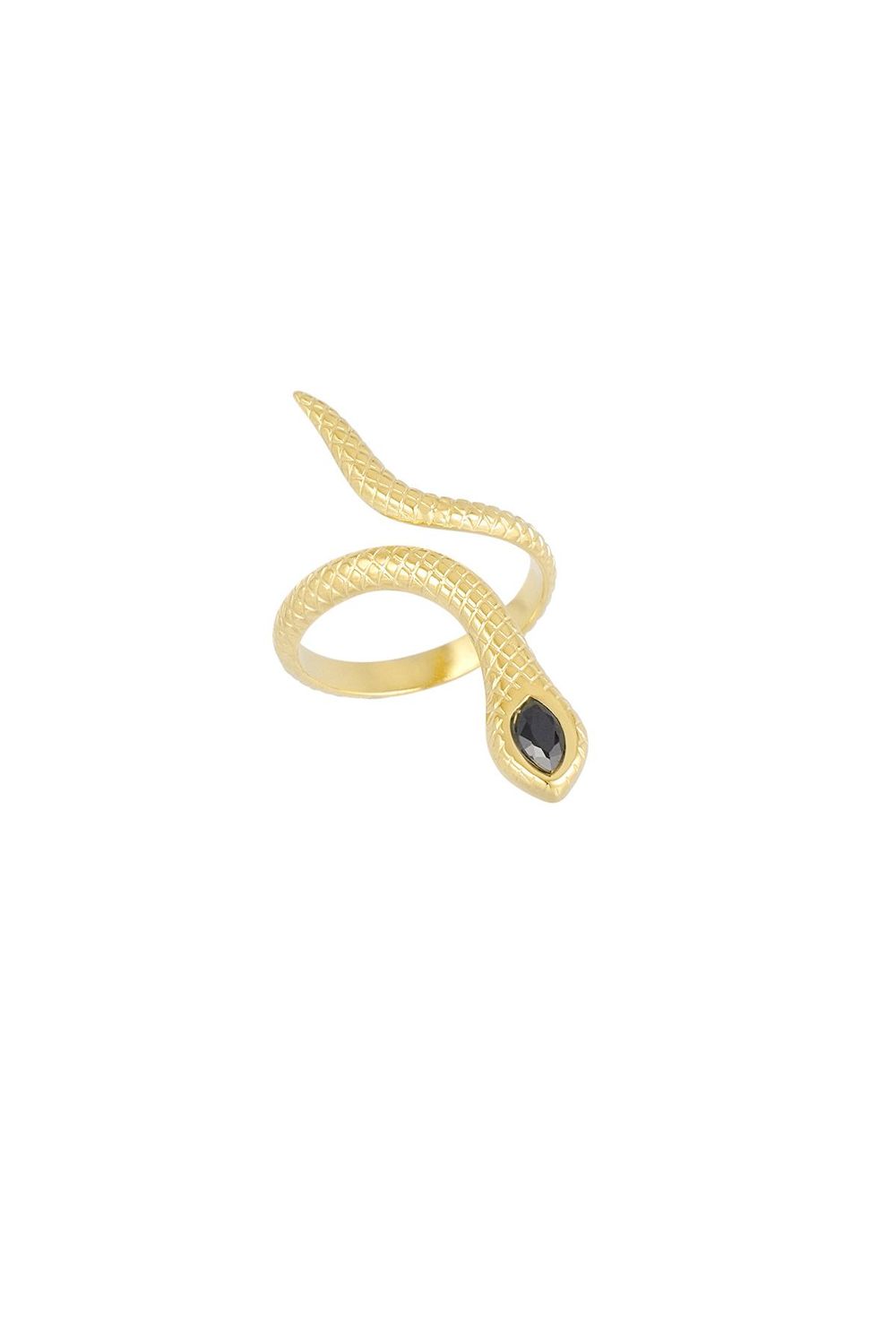 SNAKE RING - ZILVER / GOUD