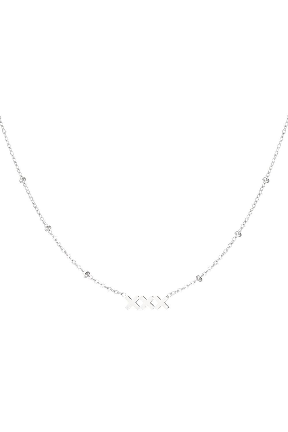 XXX KETTING - ZILVER / GOUD