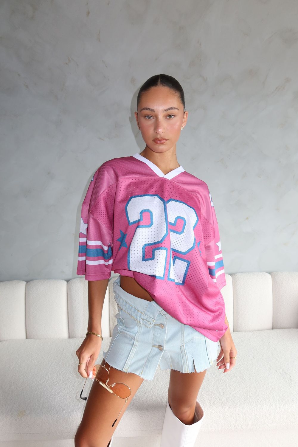 JERSEY BY PRIORITY – GERANIUM PINK