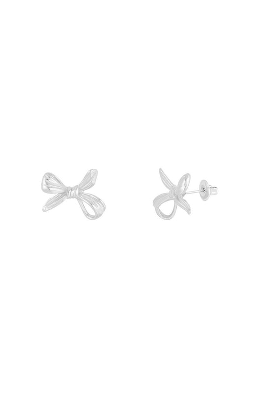 UPSIDE DOWN STRIK OORBELLEN ZILVER / GOUD